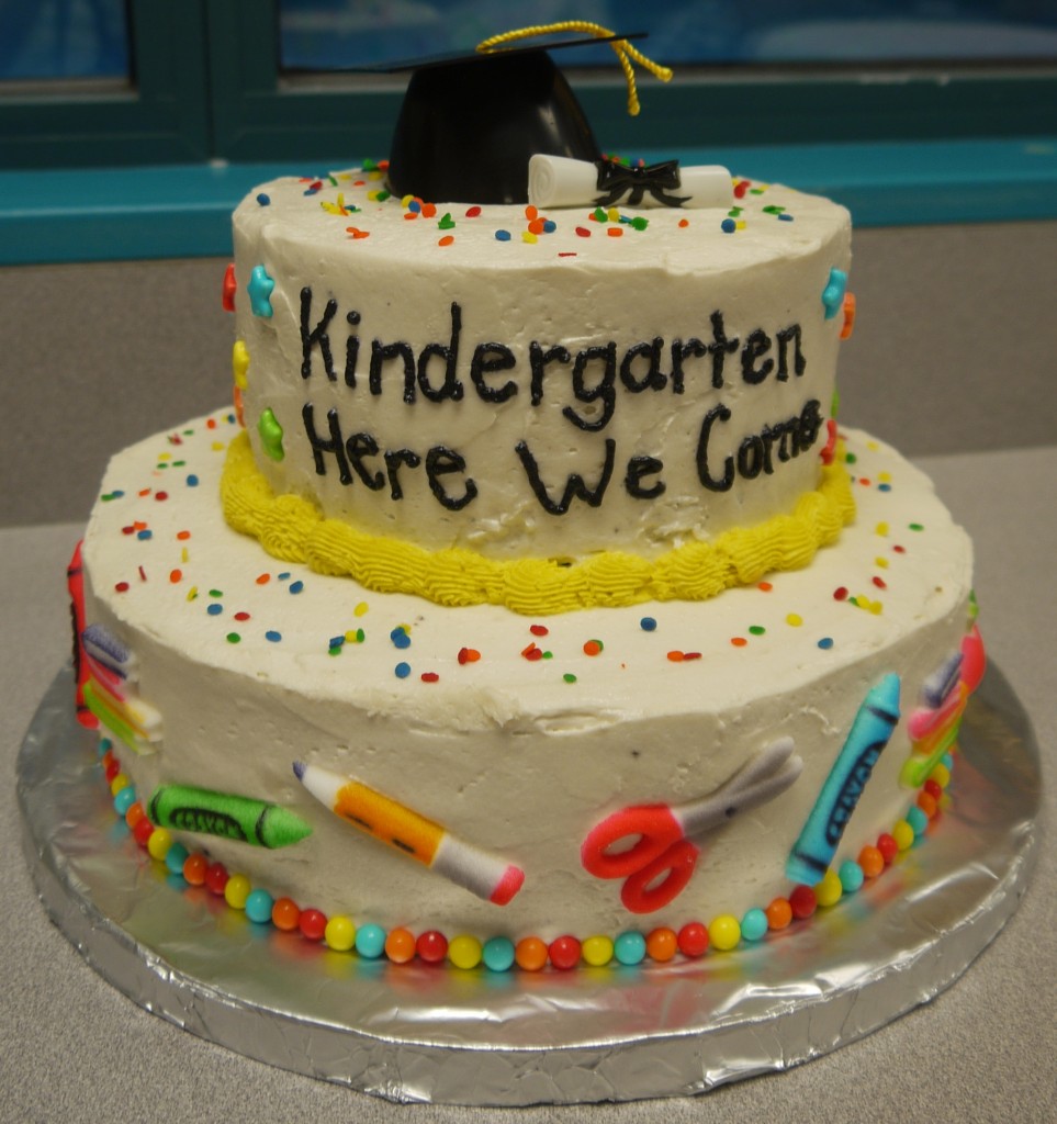 Cake I made with this recipe for my daughter's preschool graduation.  